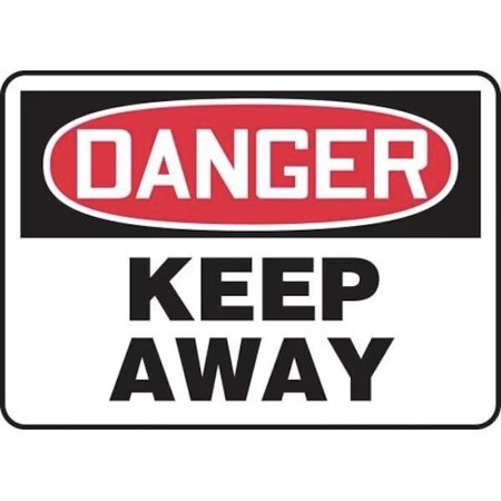 Accuform OSHA DANGER SAFETY SIGN KEEP AWAY FRMADM143XL FRMADM143XL